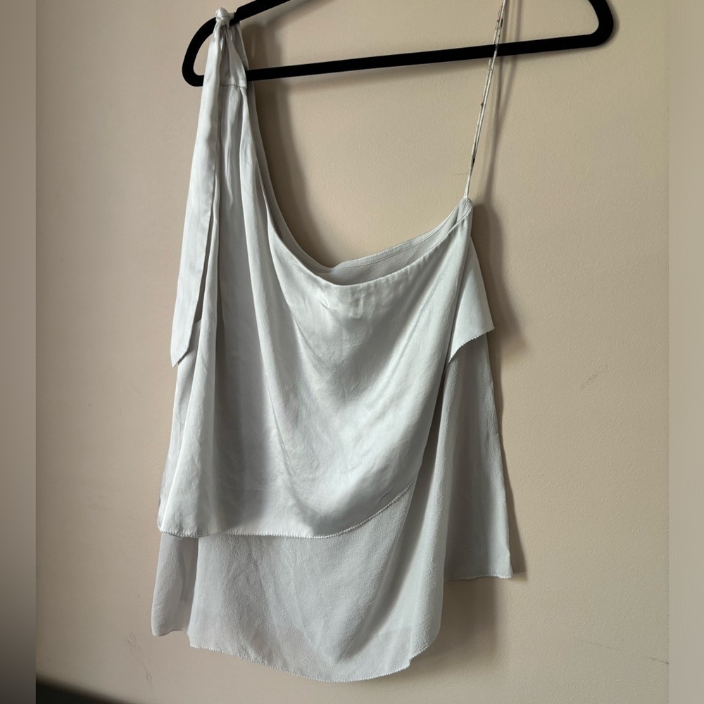 NWT Silk Aritzia Wilfred Le Fou “Desbiens” Blouse Sz Large